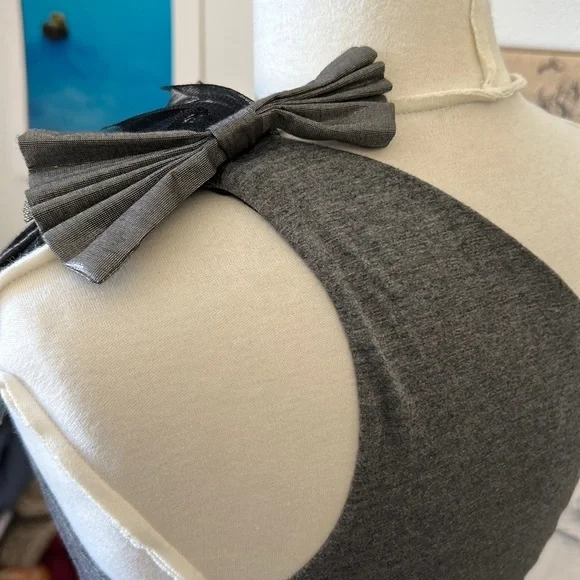 Gray Bodycon Women L Mini One Shoulder Prom Party Dress Lace Twelve By Twelve LA - Picture 4 of 8